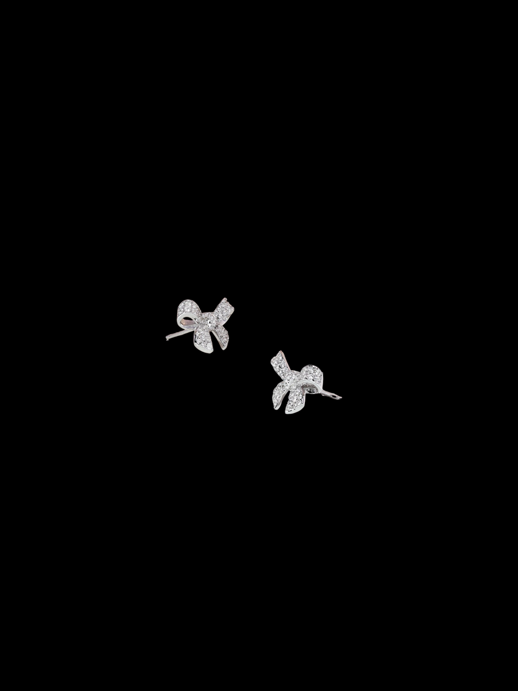 Ribbon Stud Earrings