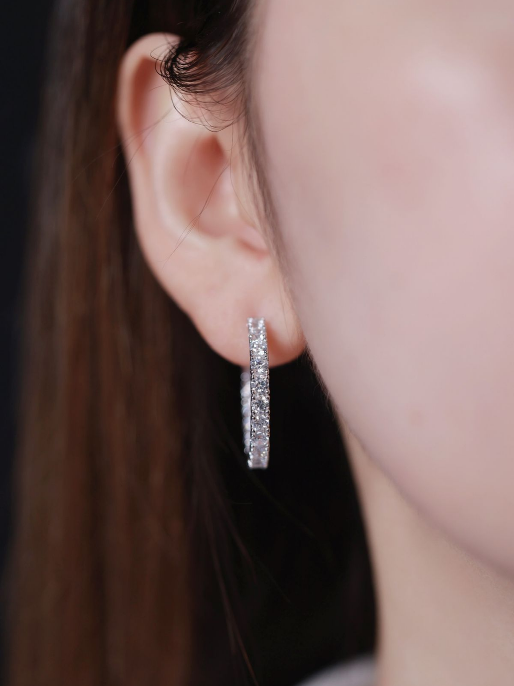 Jeannie Hoop Earrings