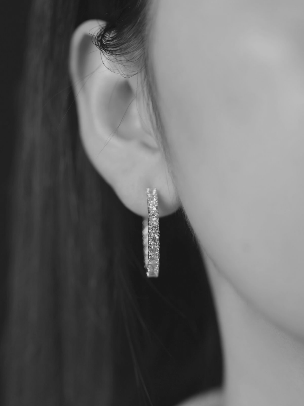 Jeannie Hoop Earrings