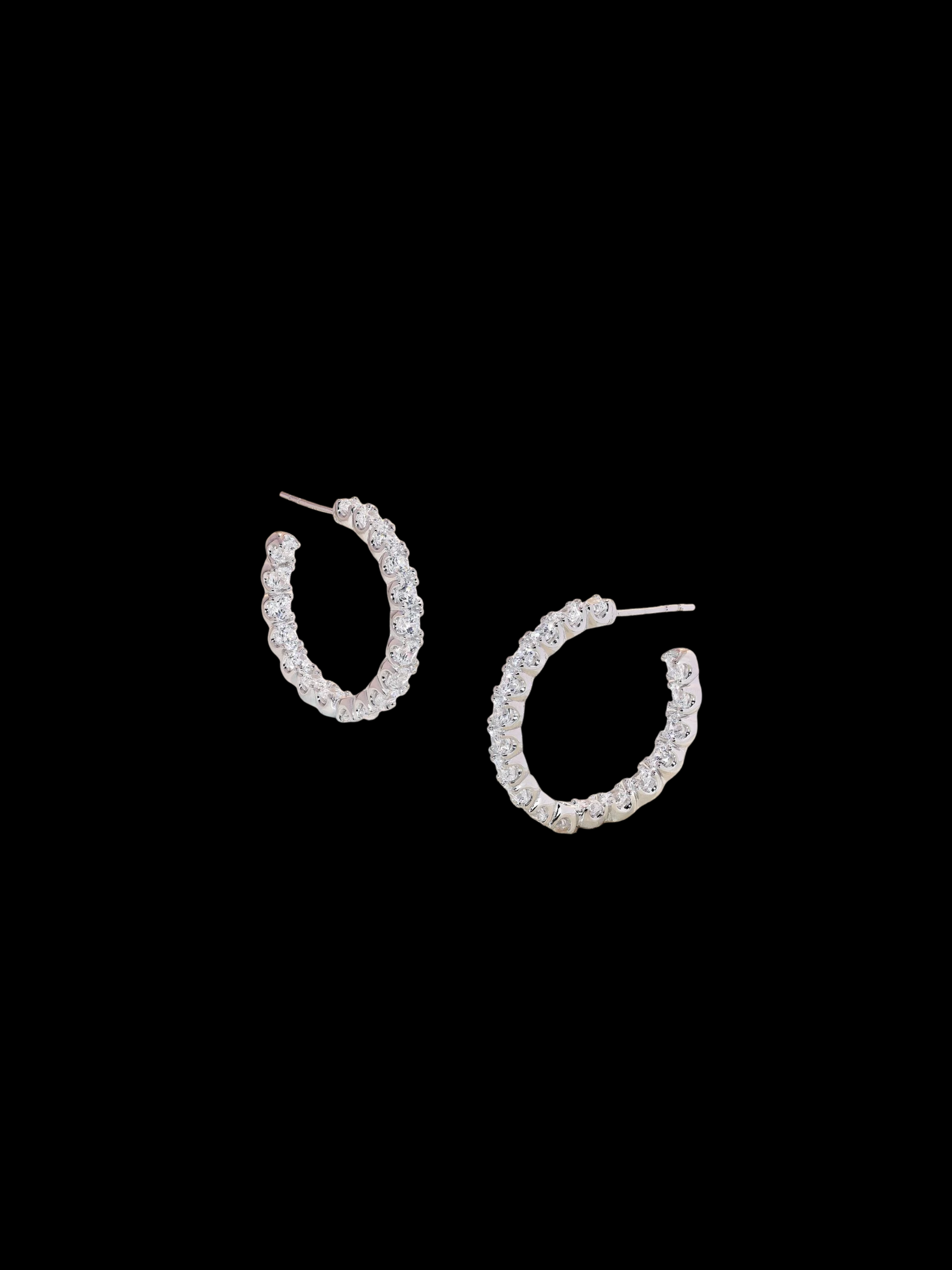 Jeannie Hoop Earrings