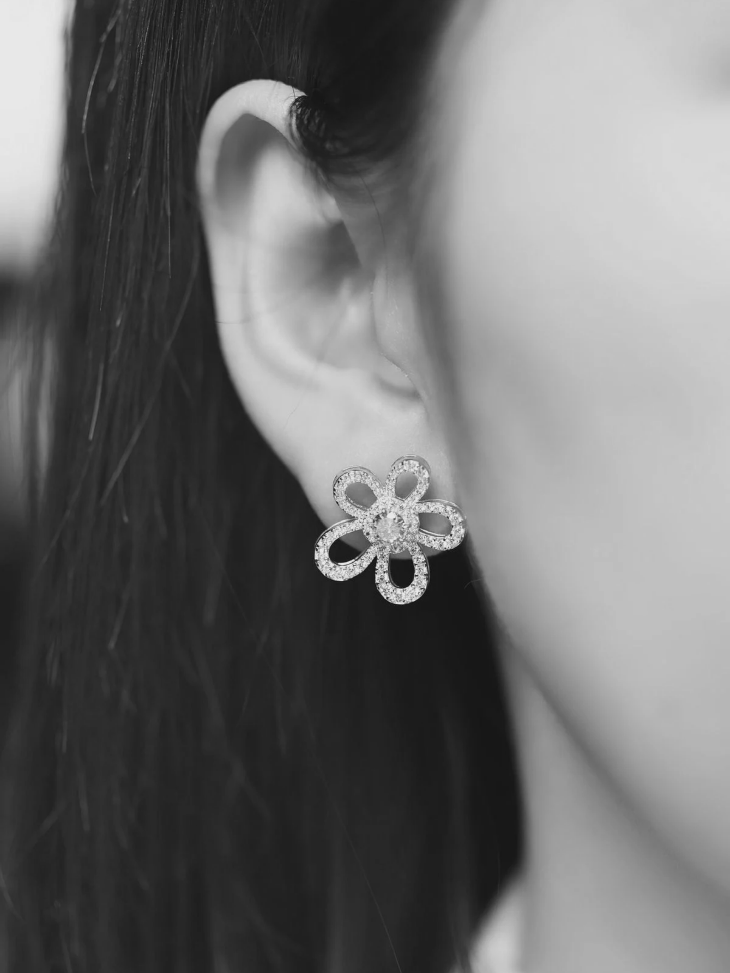 Michelle Flower Earrings