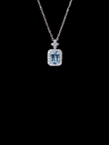 Blue Bottle Necklace