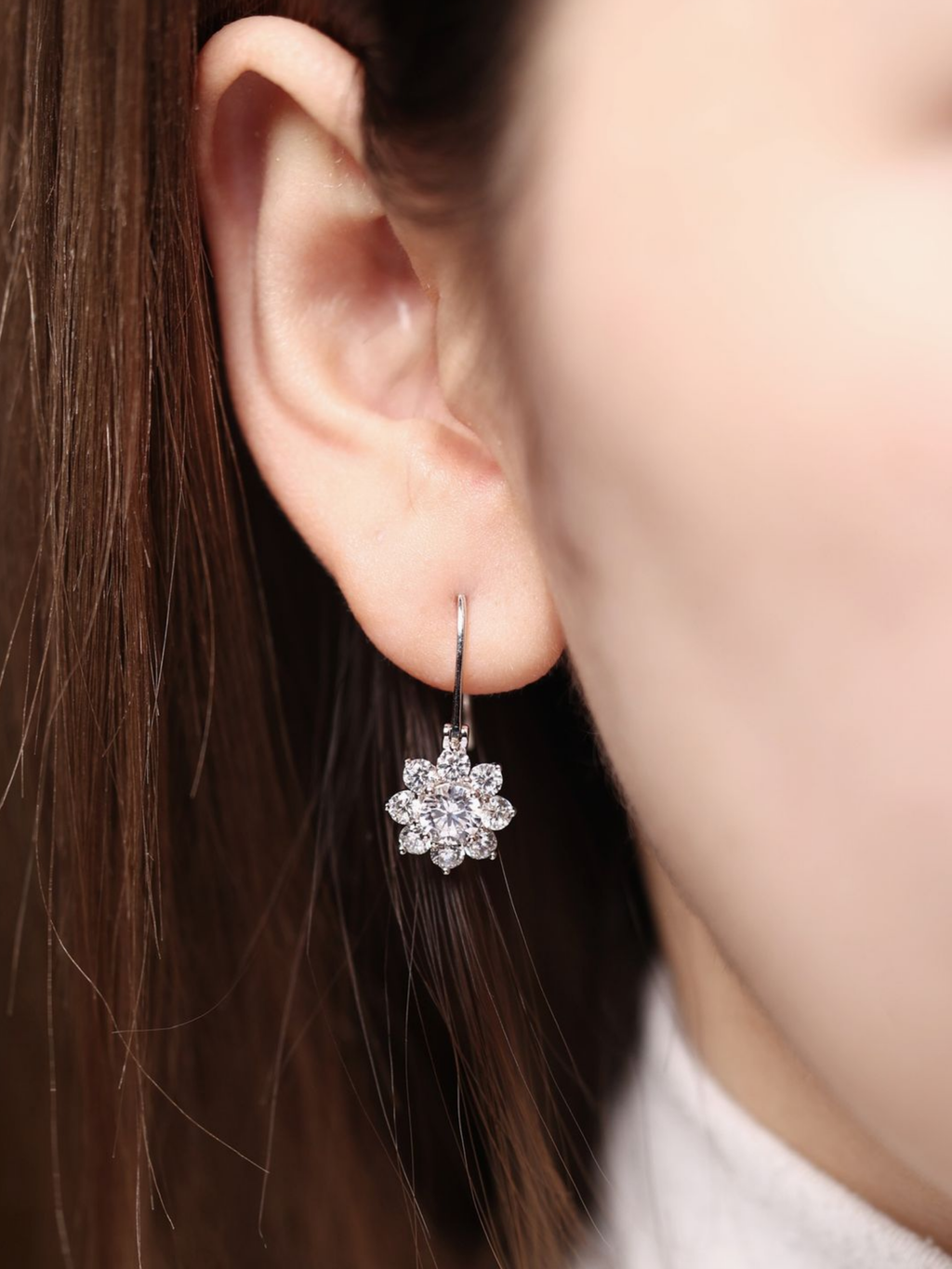 Sunflower Drop Earrings