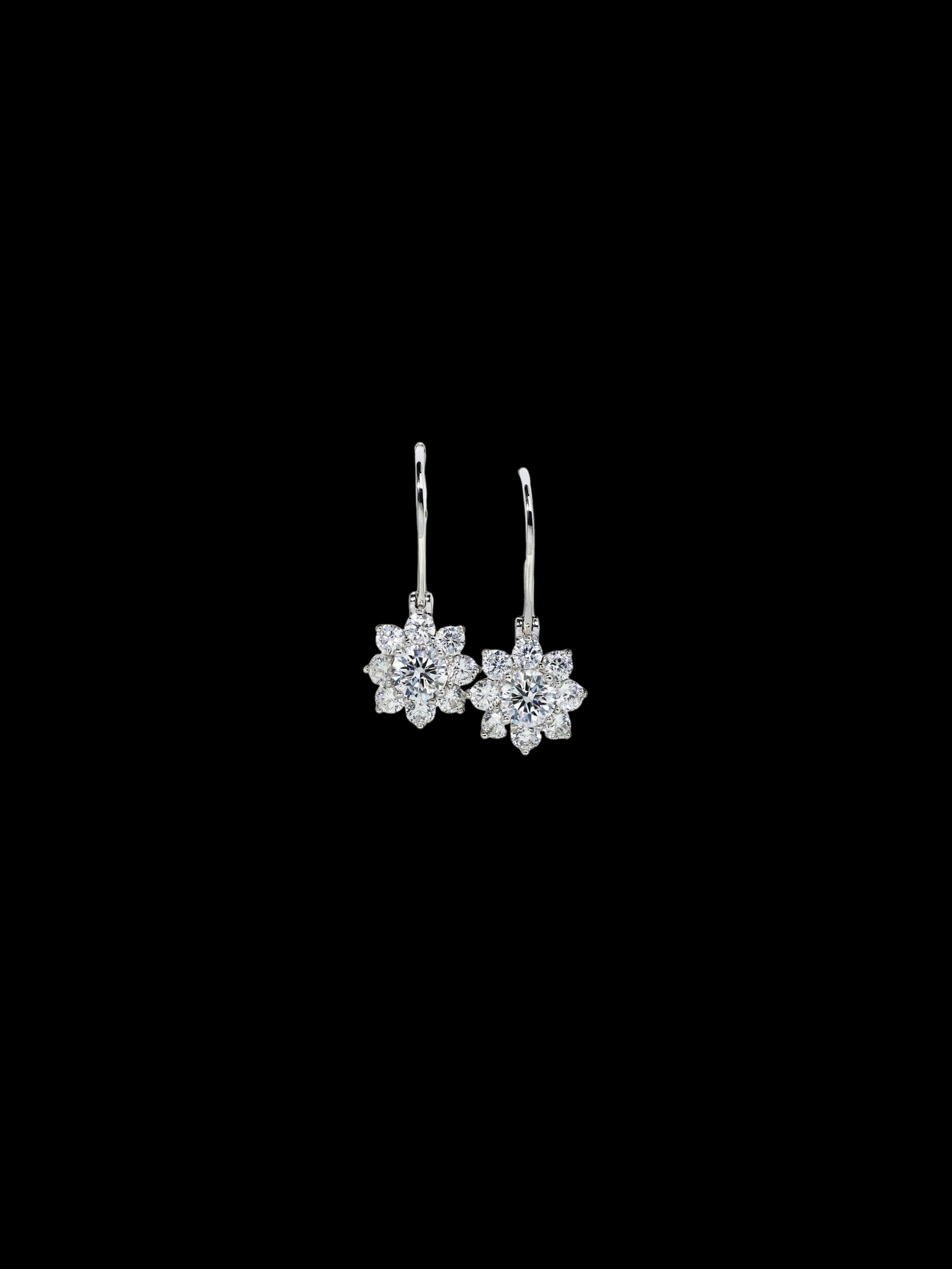 Sunflower Drop Earrings