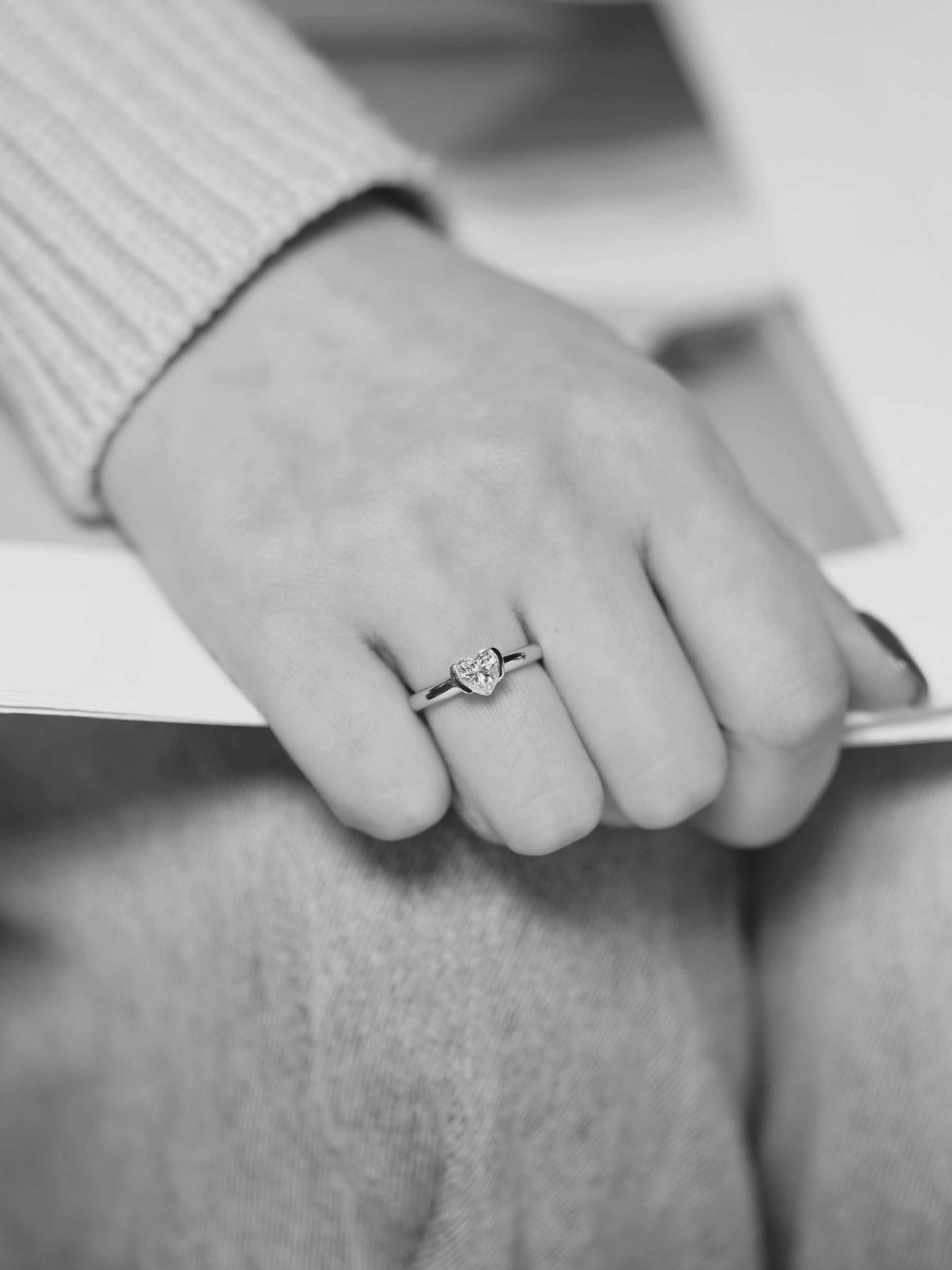 Bazel Heart Ring